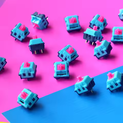 G-Square Dark Warrior White Samurai Dreamland 42g Linear Tactile HP Switch for Mechanical Keyboard 5