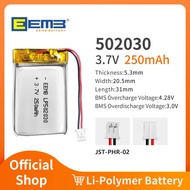 EEMB 501230/501622/502020/502030/LP502035/502438/503030 3.7V rechargeable lithium polymer battery cu