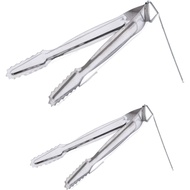 2 Pieces Shisha Coal Tongs Metal Charcoal Pliers Arabian Hookah Accessories Kitchen Utensils