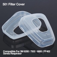 Compact Mask Cartridge Cover Retainer Filter for 3M 6200 6800 7502 9000 Respirator Series