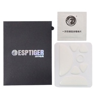 1Set Ice Version Mouse Skates Pad Round Curveds Edges Mouse Feet Stickers for ROG Keris II AP36K Wir