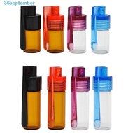 SEPTEMBER Glass Bottles, Household Portable Pill Box, Medicine Organizer 31mm/15mm Multicolor Mini Snuff Snorter Bottle Travel