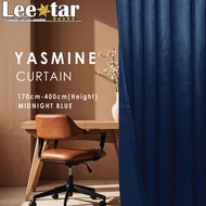 leestarcurtaindesign - Yasmine Mix Blackout Curtain Window Ready Made Hook Eyelet (330cm-340cm) | No