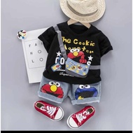 Elmo Shirt Terno for Kids