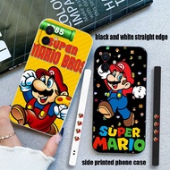 Super mario bros logo ABC208 For iPhone 6 Plus 11 Pro 12 13 pro max SquareType PhoneCase