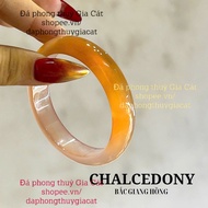 Bac Giang Hong Chalcedony ring size 53-60mm sdep