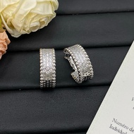 Van Cleef & Arpels Van Cleef & Arpels Simple Casual All-Match Gold Silver Rose Gold Earrings Women