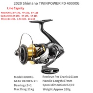 NEGHU Original 2020 Shimano Twin Power Twinpower FD C2000S 2500 2500SHG C3000 4000 C5000XG Jigger Sa
