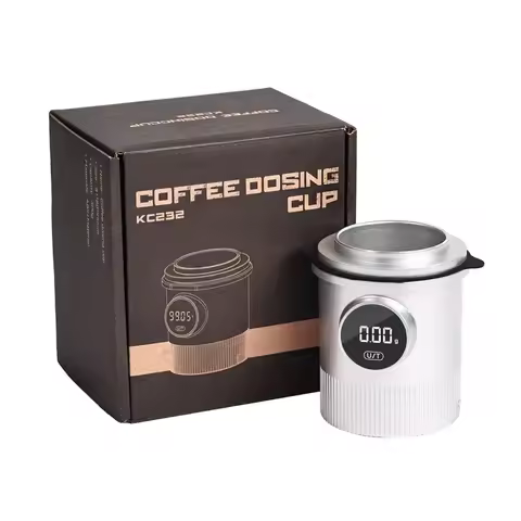 Digital Coffee Weighting Lcd Kitchen Espresso Electronic Weighing Scale Coffee Dosing Cup KC232 Cup 