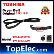 ORIGINAL TOSHIBA WASHER BELT TW-BH85S2M BELT TW-BH95S2M BELT BH85S2M BELT BH95S2M BELT 5EPJ1281