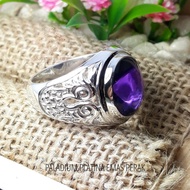 Cincin perak ikat batu