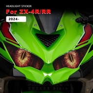 Headlight Sticker Waterproof Motorcycle Decals for Kawasaki ZX4R ZX4RR ZX 4RR Ninja ZX-4R ZX-4RR 202