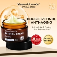 VIBRANT GLAMOUR Retinol Cream 30g | 2.5% Retinol Anti-Aging | 10% Botanical Hyaluronic Acid Soothing