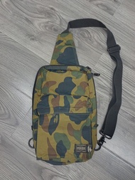 🇯🇵Porter x bape shoulder bag 斜咩袋 斜孭袋 單肩背囊 背包