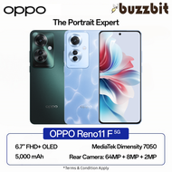 【8GB + 256GB】 OPPO Reno11F / Reno 11 F 5G Smartphone | 67W SUPERVOOC Flash Charge | Water &amp; Dust Resistant | OPPO Malaysia Warranty