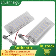 2Pcs White LED Number License Plate Light Lamp 18 SMD 3528 for E53 X5 1999-2003 E83 X3 03-10