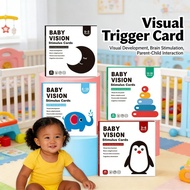 0-36 months Montessori Flash Card Baby Educational Toys Black White Baby Visual Stimulus Card Flash 