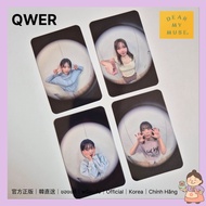 QWER Official Photocard Set (4 pcs) | Face-to-Face Fansign “Ding Dong Ver.” | Dear My Muse