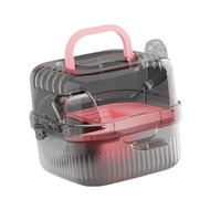 Rumah Habitat Hamster Lapisan Dua Dengan Pengudaraan, Sangkar Hamster Padat, Kecil