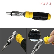 FEPS 1/4 Inch Hex 180 Degree Screwdriver Wrench Wheel