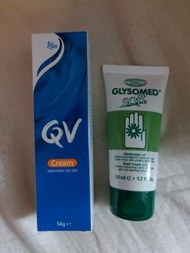 QV cream  &amp; Glysomed hand cream