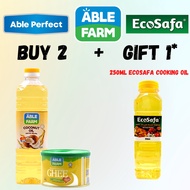 ABLE FARM COCONUT OIL + VEGETABLE GHEE