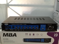 Power Amplifier เครื่องขยายเสียง MBA i9 AV-268A USB SD card Bluetooth FM Radio