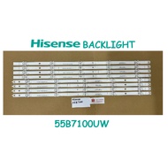 HISENSE LED TV 55B7100UW 55B7100 Backlight Ready Stock in Malaysia New Set
