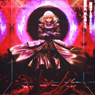 Heaven's Feel Saber (Alter) 1/7 Scale Figurines Fate Stay Night 剧场版赛巴手办摆件迷失之蝶 黑Saber天之杯