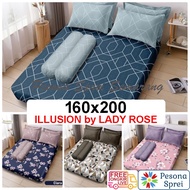 Sprei Lady Rose 160X200 Illusion / Sprei Lady Rose Illusion / Sprei