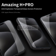 For iPhone 15 Pro Max Plus Nillkin H+Pro 0.2mm 2.5D 9H Tempered Glass Screen Protector Apple