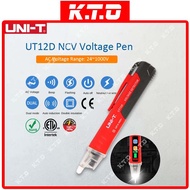 UNI-T UT12D VOLTAGE DETECTOR 24-1000V with BUILT-IN FLASHLIGHT 1.5V BATTERY TEST PEN