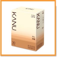 KANU - KANU - 韓國拿鐵即沖咖啡 (30包)(8801037066784){平行進口}新舊包裝隨機發貨 EXP:2026-10