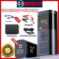 【10 years warranty】bosch 12V car jumper power bank and pump car jumper starter air pump jumper power