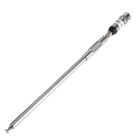 1pc FM Transmitter Antenna BNC Antenna 76-108MHz High Gain Telescopic Antenna Changbai Rod Antenna F