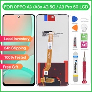 Original LCD For OPPO A60/OPPO A3 PRO 5G CPH2639/OPPO A80 5G/REALME 12X 5G LCD Display Touch Screen 
