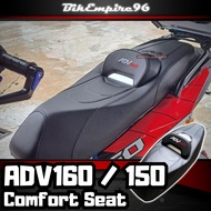 Honda ADV160 Comfort Seat Comfort Seat Luxury Lembut Seat Carbon ADV 160