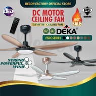 DEKA F5DC PRO / F5DC LED PRO / FANZO CHAMPION 38 42 46 56 Inch Ceiling Fan with Light LED DC Motor K