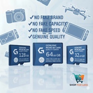 Micro SD Card [16GB/32GB/64GB/128GB] SDXC Class 10 U3 V30 V60 | Phone CCTV Dashcam | / No Fake Capac