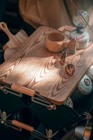 Snow Peak UG-055g 鐵箱專用實木桌板-白蠟木