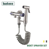 baokemo 304 Stainless Steel Bidet Spray Set with Hose and Faucet