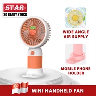 🔥$9.9【BUY 3 FREE 1】Portable Hand Table Mini Clip Fan USB Charge Battery Desk Cooling Handheld Wirele
