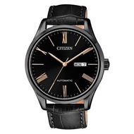 Citizen 皮帶自動機械手錶 NH8365-19F, Citizen Classic Leather Automatic Mechanical watch NH8365-19F