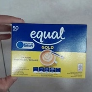 Equal Gold Sweetener sweet taste Sweetener (50 sticks)