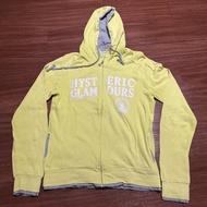 (SECOND) Hoodie Hysteric Glamour Kuning - Size M