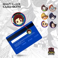 3M Demon Slayer Anime CVV Anti-theft Cover ATM Debit Credit Card Skin Vinyl Sticker Techbeast