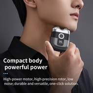 Electric Shaver Men's Shaver Magnetic Head Mini Shaver Portable Double-Headed Shaver SRX5