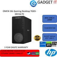 HP OMEN 16L TG03-0015D Gaming Desktop PC Black Metal (i7 14700F , 16GB, 1TB SSD, RTX 5060 Ti 16GB, W