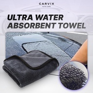 CARVIX | Ultra Water Absorbent Towel 600GSM Car Wash Microfiber Drying Cloth Kain Cuci Kereta