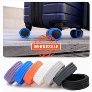 [Wholesale] Noise-reducing Soft Chair Foot Roller Sleeve Luggage Trolley Wheel Silent Rotating Protector Case / Universal Silicone Suitcase Wheel Protective Cover